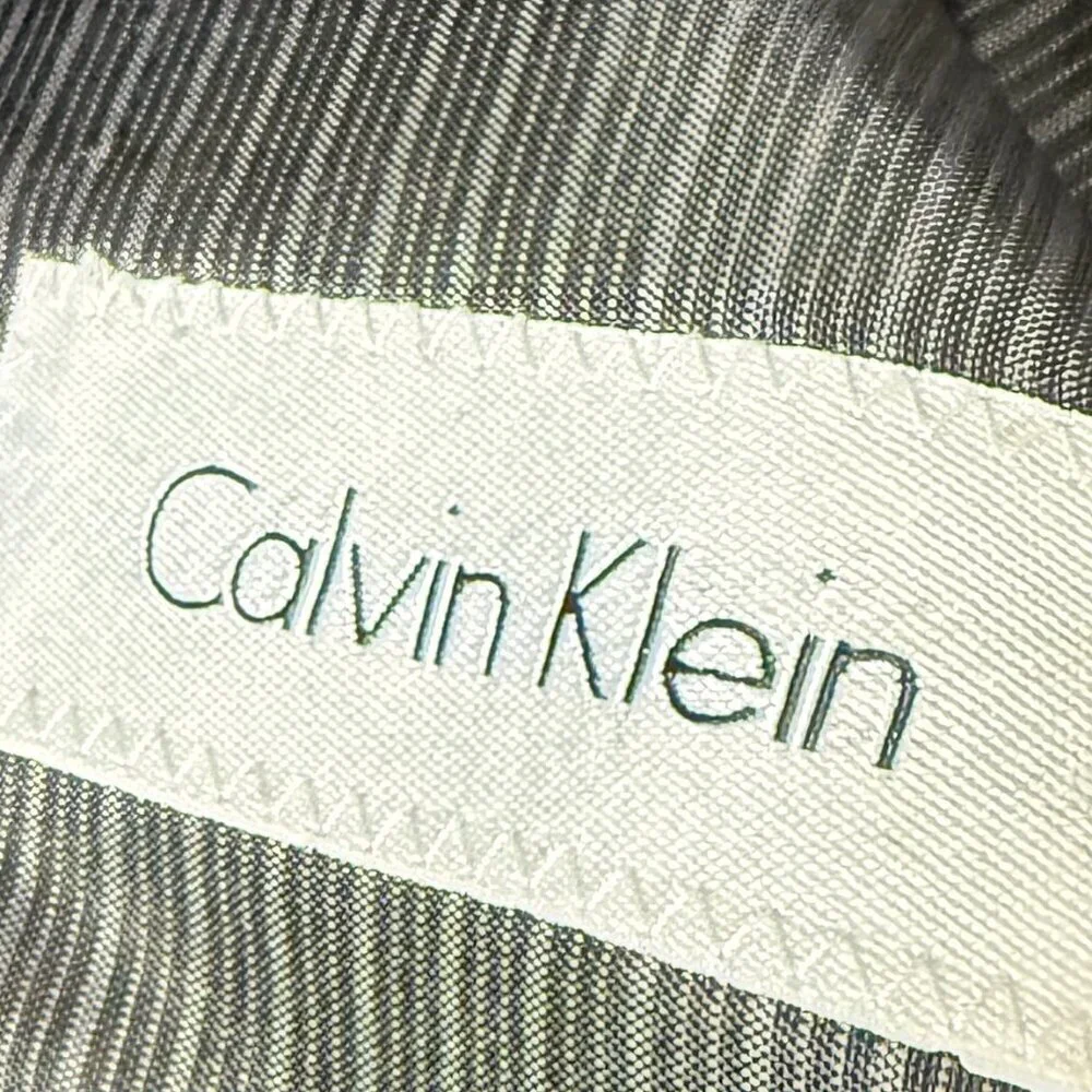 Calvin Klein 100% Wool Black Men's Blazer Size 42R